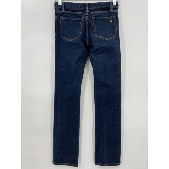 BETABRAND Dark Wash Skinny Straight Leg Stretch Jeans Size 26 - Picture 5 of 8